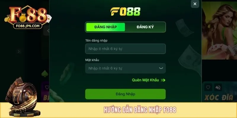 Đăng Nhập FO88 Đúng Chuẩn - Truy Cập Game Siêu Tốc 2 Hướng dẫn đăng nhập FO88