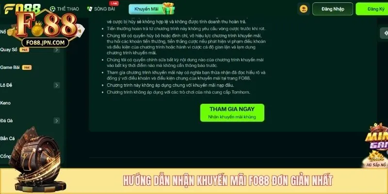 Khuyến Mãi FO88 - Đa Dạng Sự Kiện Mới Lạ Cho Newbie 3 Hướng dẫn nhận khuyến mãi FO88 đơn giản nhất
